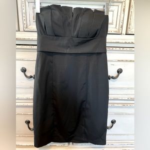 Ark & Co. Black Strapless Cocktail Dress. Size S. NWOT
